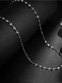 Sterling Silver minimalist bar chain Gold Plated