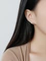 Delightful Knots Charming 925 silver Stud Earrings