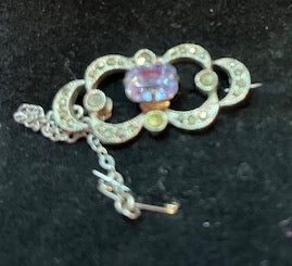 Beautiful Edwardian marcasite brooch
