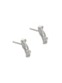 Inspired Ingots - Silver Minimalist Stud Earrings.