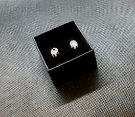 Very Sparkly Simple Oval CZ Stud Earrings for everyday style and glitter