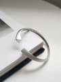 Tri Prism Frosted Bracelet