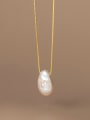Minimalist Pearl Necklace